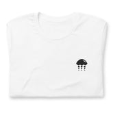 Embroidered Short-sleeve Tee - Classic Black Jelly